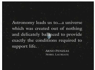 The glory of God is displayed in the universe