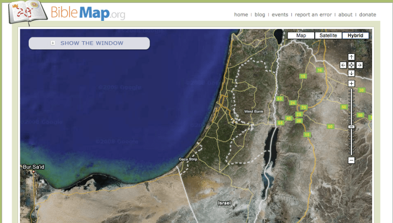 BibleMap.org is a free online resource